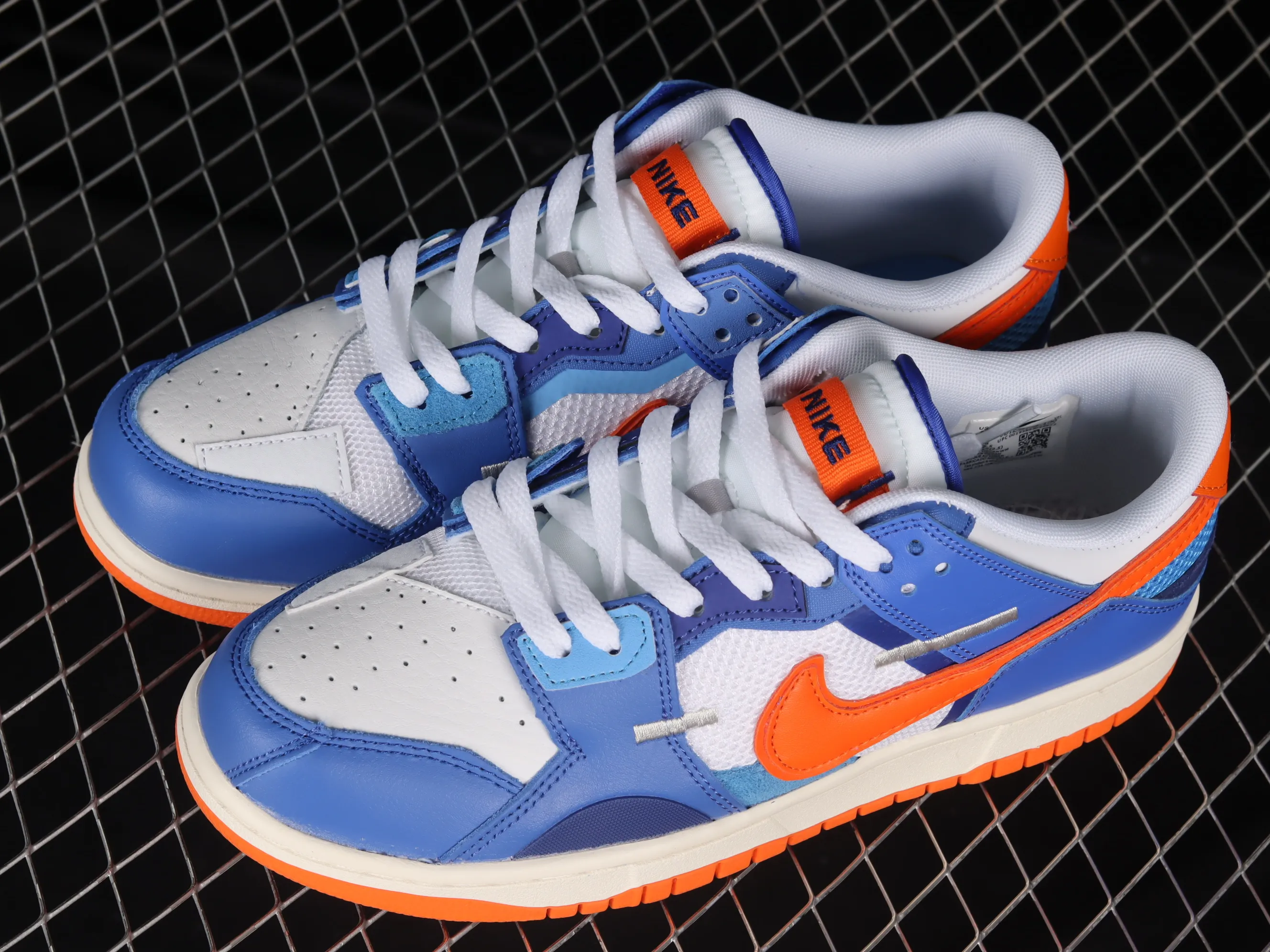 All categories Nk SB Dunk series Nk SB Dunk Low low-top skate shoes Nk Dunk Scrap stitching low-top skate shoes DM0128-100